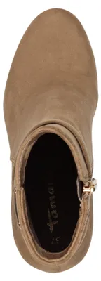 Produktbild von Tamaris Damen Stiefelette Blockabsatz Knöchelriemen Vegan 1-25332-47, Größe:40 EU, Farbe:Beige