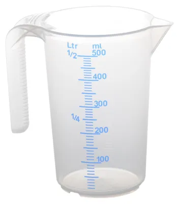 Immagine prodotto di hünersdorff 935500 hünersdorff Messbecher transparent