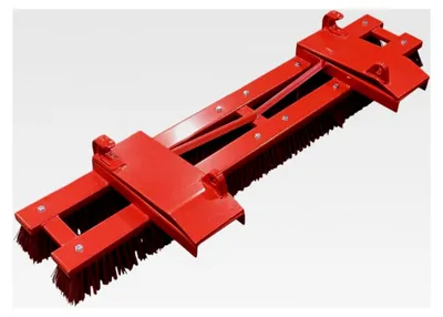 Produktbild von Kehrbesen für Euroaufnahme, 160 cm Breite für Frontlader und Bagger