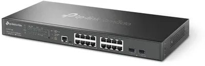 Produktbild von TP-Link Omada SG3218XP-M2 V1.6 - Switch - L2+ - managed - 8 x 2.5GBase-T + 8 x 100/1000/2.5G (PoE+) + 2 x 10 Gb Ethernet SFP+ (Uplink) - an Rack montierbar - PoE+ (240 W)