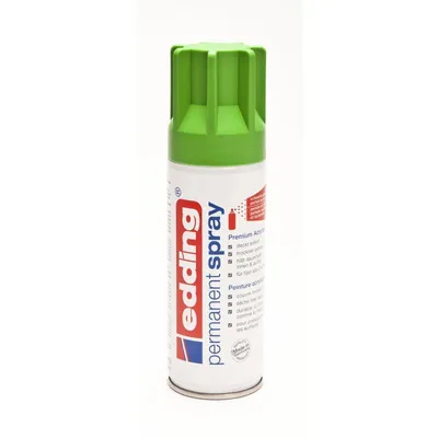Zdjęcie produktu dla Edding 5200, 200 ml, Zielony, Żółty, Matowy, Spray w puszce, Wodoodporny