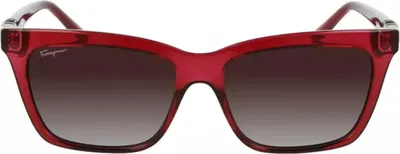 Produktbild von SF1027S Rechteckige Acetat-Sonnenbrille für Damen