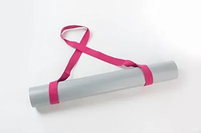 Produktbild von Robuster Tragegurt für Yoga-Matten, Yogamatten-Tragegurt – Rosered2