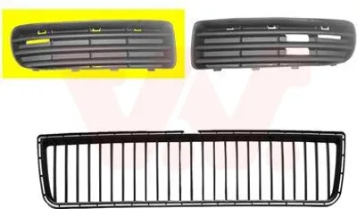 Produktbild von VAN WEZEL Lüftungsgitter Grill Stoßfänger für SKODA Octavia I Combi (1U5)