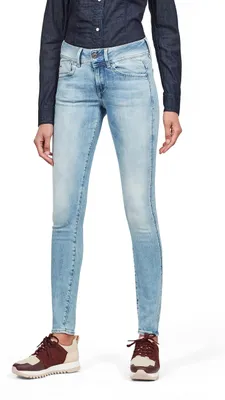Productafbeelding van G-STAR RAW dames jeans, model Lynn, super skinny fit