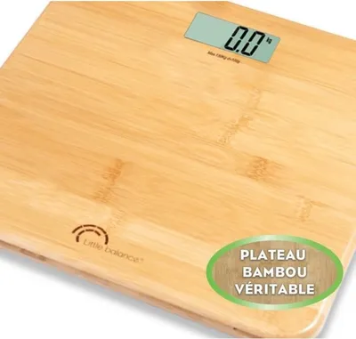 Zdjęcie produktu dla LITTLE BALANCE 8466 My Bambou, Waage, elektroniczny Waage, 150 kg / 100 g, jednak Bambus