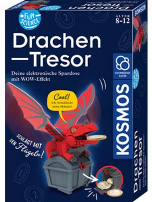 Image de KOSMOS 62136 Fun Science Coffre-fort de dragon