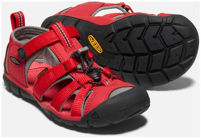Produktbild von Keen Seacamp II Cnx Jüngere Kinder Racing Red/Gargoyle Größe EU 30