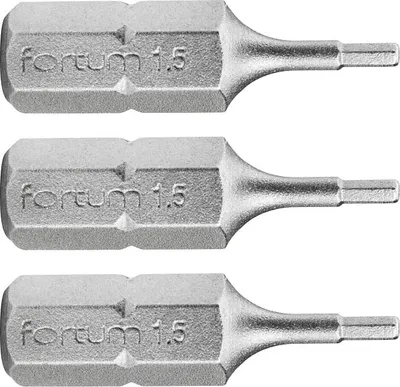 Image de Clé Allen Kito 4741501 Clé Allen 3pcs, H 1,5x25mm, S2, FORTUM-KITO, Clé Allen 3pcs, H 1,5x25mm, S2, FORTUM-KITO, S2
