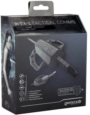 Produktbild von TX-1 Tactical Comms Mono Chat Headset pre PS4/Xbox One