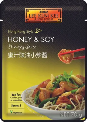 Produktbild von [ 70g ] Lee Kum Kee Honey & Soy Stir Fry Sauce / Honig-Soja-Sauce / Hong Kong Style / Saucenbeutel