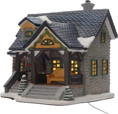 Produktbild von Kaemingk Weihnachtsdekoration mit LED, batteriebetrieben, 17x15x1 cm