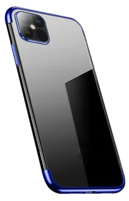 Immagine prodotto di Clear Color Case Custodia in gel con cornice metallica Samsung Galaxy A13 5G Blu