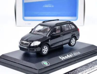 Produktbild von Skoda Fabia II Combi (2007) Black Magic Abrex 1:43