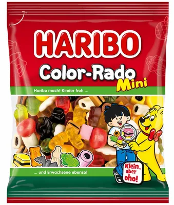 Produktbild von Haribo Color-Rado Mini 160g