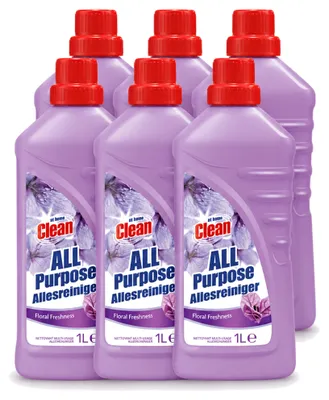 Produktbild von 6 x At Home Allesreiniger Floral - 1 l - Vorteilspackung - 6 Stücke