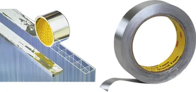 Image de 3M ruban adhésif en aluminium souple 1436F, 50 mm x 50 m