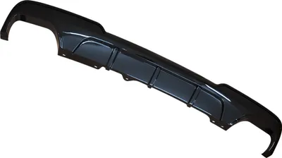 Produktbild von Heckdiffusor Diffusor Heck Stoßstange Auspuff L+R SCHWARZ GLANZ für BMW 5er F10