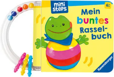 Obrázek produktu pro Ravensburger Buch Pappbilderbuch ministeps Mein buntes Rasselbuch 30355