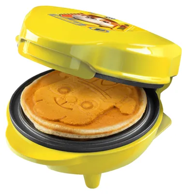 Produktbild von Paw Patrol Mini Waffeleisen, Waffeleisen mit Sonderplatte "Rubble", Waffelgröße:
