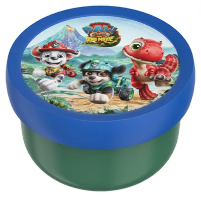 Productafbeelding van Campus fruitbox 300 ml met vorkje - Paw Patrol Dino
