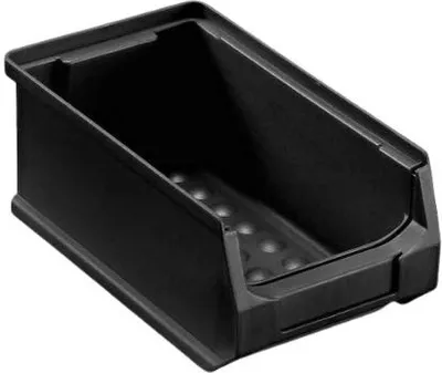 Produktbild von Leitfähige Sichtlagerbox 2.0 | HxBxT 7,5x10x17,5cm | 0,8 Liter | ESD, Sichtlagerbehälter, Sichtlagerkasten, Sichtlagerkastensortiment, Sortierbehälter