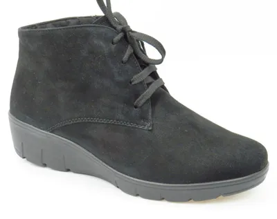 Produktbild von Semler Samt-Chevro schwarz Boots Schwarz : 36.5