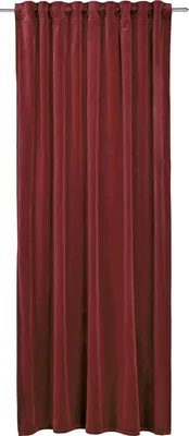 Produktbild von Schlaufenschal - Karminrot - Samt - 135 x 245 cm - verdeckte Schlaufen