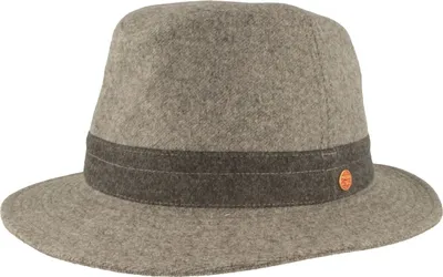 Mayser knautschbarer Winter-Stoffhut aus Wolle in grau