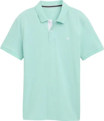Produktbild von TOM TAILOR Polo Shirt mit Logostickerei BASIC POLO WITH CONTRAST Größe: S