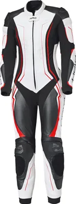 Image de Combinaison moto en cuir pour femme Held Ayana 3 1 pièce, blanc/noir/rouge, 40