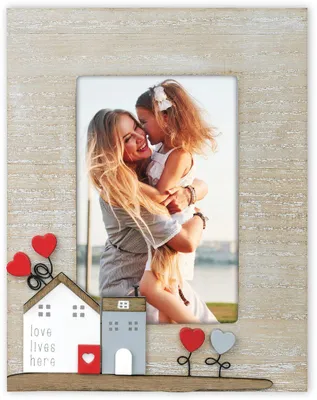 Image de ZEP Cadre photo en bois Sirmione 10 x 15 cm (format portrait)