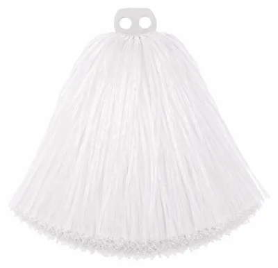 Produktbild von Cheerleader Pompon mit Ringgriff | Farbwahl Farbe: Weiß