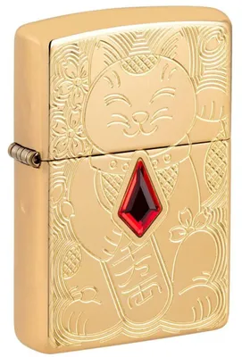 Produktbild von Feuerzeug Zippo 49802 Lucky Cat Mehrfarbig Metall