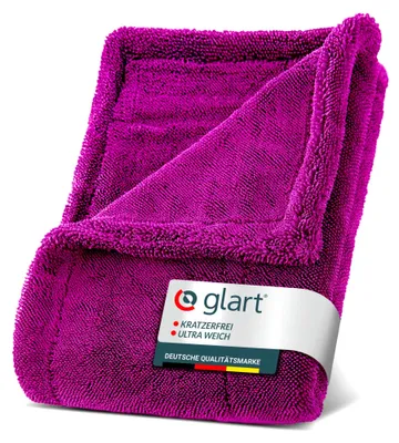 Produktbild von Glart 44TW8P Twist Auto Trockentuch XXL 80x55 cm, Mikrofaser, saugstark