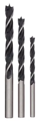 Produktbild von Holzbohrer-Set 6,0; 8,0; 10,0 mm, 3-tlg.