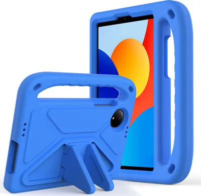 Obrázek produktu pro Ochranné pouzdro pro Xiaomi Redmi Pad SE 8,7" 4G 2024, lehké dětské pouzdro z EVA s držadlem a stojánkem Modrý
