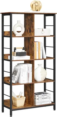 Produktbild von Songmics Regal mit 4 Ebenen vintagebraun