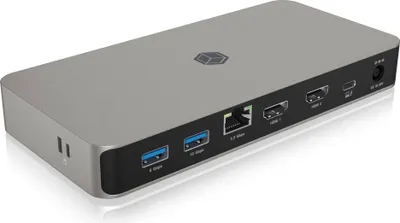 Produktbild von ICY BOX IB-DK2880-C41, DockingStation USB4® Type-C® auf 2x HDMI® 2.1, 2,5 Gigabit LAN, 3x USB 3.2 Gen 2 Type-A, 1x Audiokombo