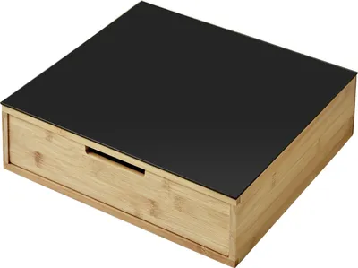 Image de KESPER Organisateur de capsules de thé et de café, 30 x 10 x 30 cm, bambou KESPER 58953