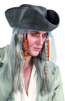 Produktbild von Boland Ghost pirate, Gerade, Grau, Männer, Polyester, Karneval, 200 g