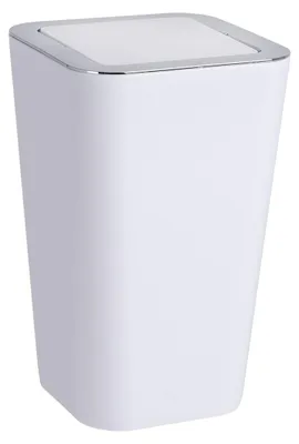Produktbild von WENKO Schwingdeckeleimer Candy White 18 x 28,5 x 18 cm