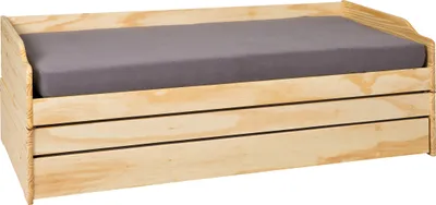 Produktbild von Inter Link Funktionsbett LOTAR 90x200 natur Massivholz