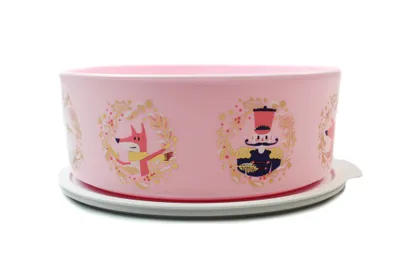 Obrázok produktu pre TUPPERWARE Quadro 1,5 l ružová okrúhla forma na sušienky s vianočným motívom Ultimo