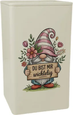 Produktbild von Du bist mir wichtelig Dose 900ml für Pflanzenfreunde und Wichtelfans