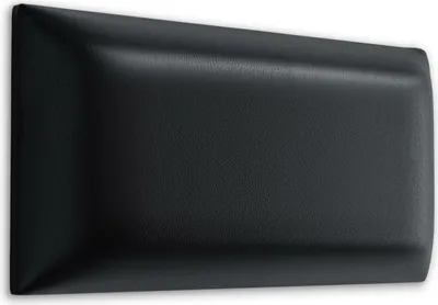 Obrázek produktu pro Čalouněný panel  Obdélník 90 cm x 30 cm Černá barva