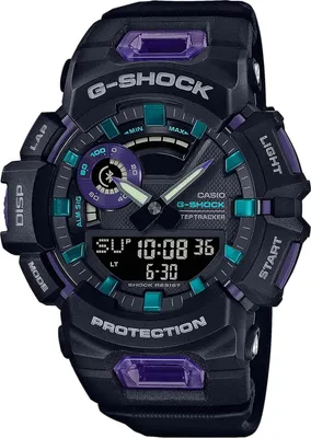 Produktbild von Casio G-Shock GBA-900-1A6ER Uhr Schwarz-Lila stoßfest Bluetooth 20 ATM wasserdicht