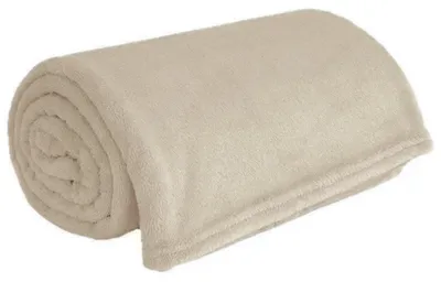 Produktbild von Modeo | Decke - Kuscheldecke - 160 x 200 cm beige - Wohndecke - Sofadecke - Tagesdecke