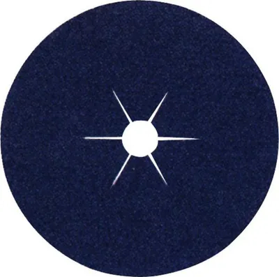 Image de Klingspor disque en fibre vulcanisée grain 40 diamètre 125mm pour acier / VA zircon-corindon - 242803
