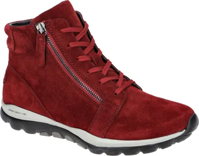 Produktbild von Gabor ROLLINGSOFT Damen Stiefeletten - bequeme Stiefelette rot Freizeit NEU